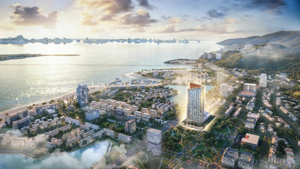 Chính thức cất nóc Tòa tháp căn hộ cao cấp ICON40 tại Hạ Long