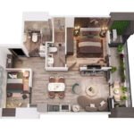 Mặt bằng dự án Icon 40 Hạ Long