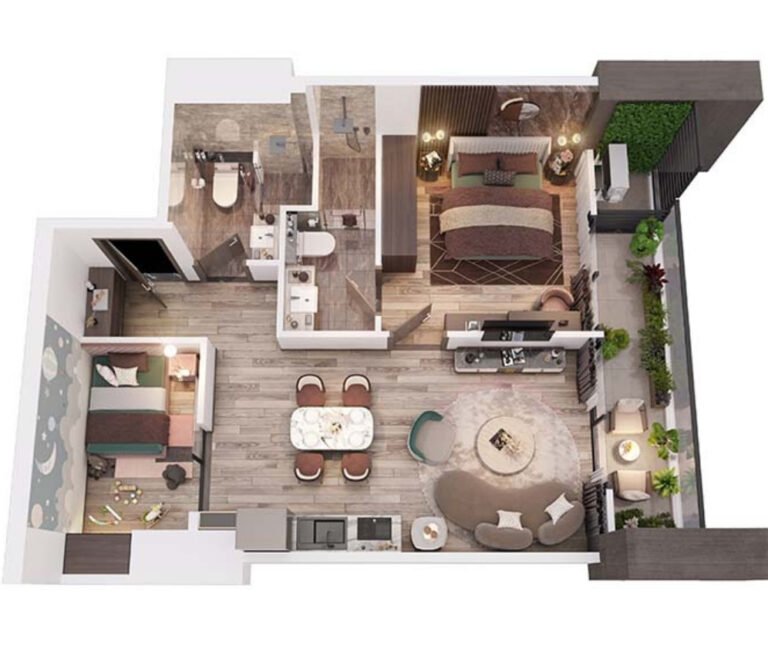 Mặt bằng dự án Icon 40 Hạ Long